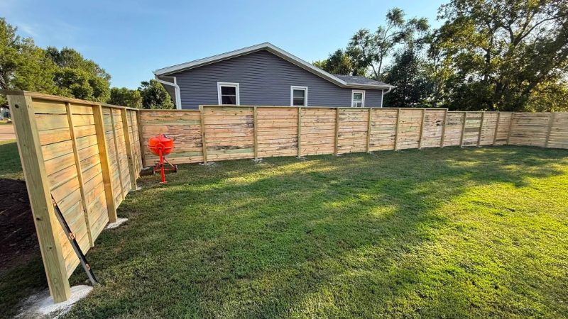 Wood Fencing in Beverly